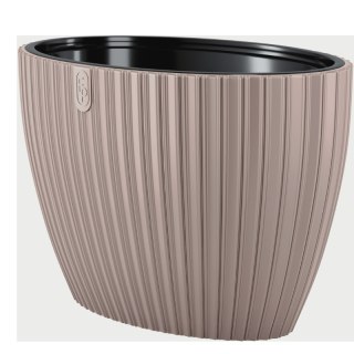FORM-PLASTIC Donica Mika Elipsa 40 - szaro-beżowy