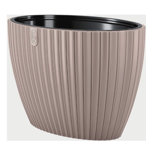 FORM-PLASTIC Donica Mika Elipsa 40 - szaro-beżowy