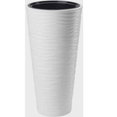 FORM-PLASTIC Donica Sahara Dunes Slim okrągła 30 - biały