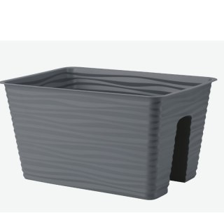 FORM-PLASTIC Donica balustradowa Sahara 40 - antracyt