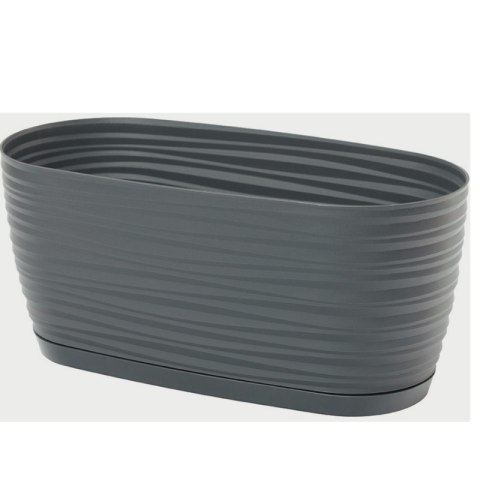 FORM-PLASTIC Skrzynka Sahara Petit 27 z podstawką - antracyt