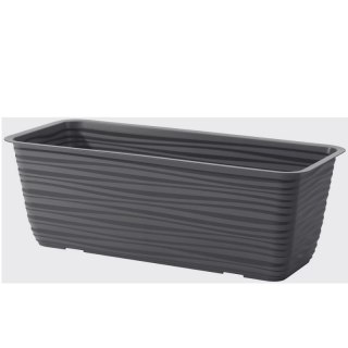 FORM-PLASTIC Skrzynka Sahara z podstawką 40 - antracyt