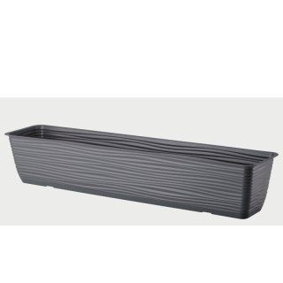 FORM-PLASTIC Skrzynka Sahara z podstawką 80 - antracyt