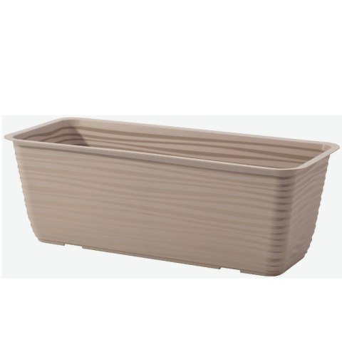 Skrzynka balkonowa Sahara 40 cm szaro-beżowa