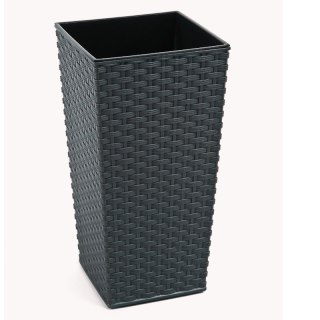LAMELA Donica FINEZJA 250x250 rattan - grafit metalik