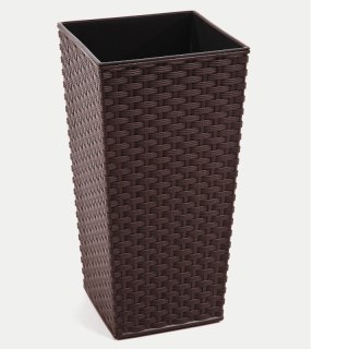 LAMELA Donica FINEZJA 250x250 rattan - mokka