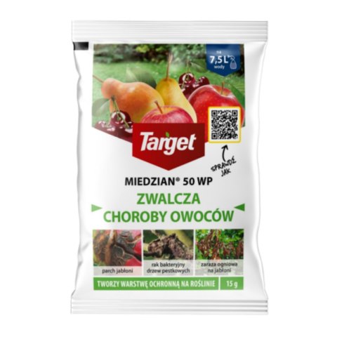 MIEDZIAN 50WP - WARZYWA, OWOCE 15 G