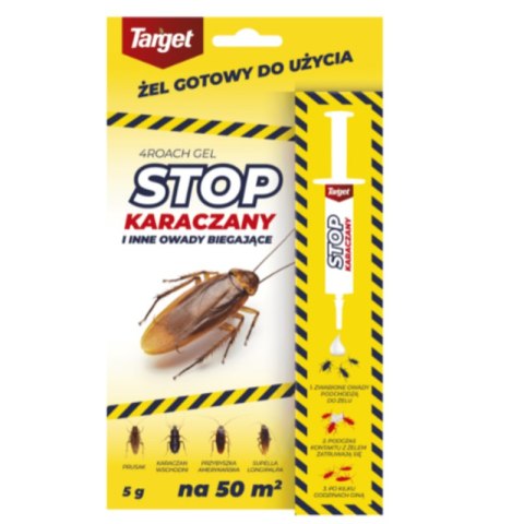Target Żel na karaluchy 4Roach Gel na owady biegające 5 g