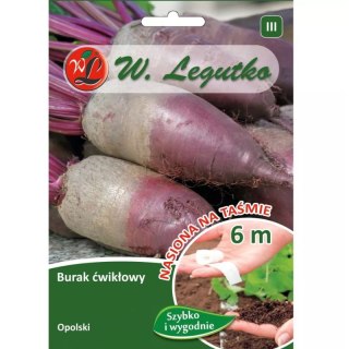 W.Legutko Burak ćwikłowy Opolski cylindryczny — nasiona