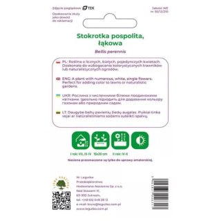 W.Legutko Stokrotka pospolita łąkowa biała - nasiona