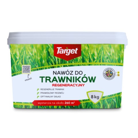 Nawóz granulowany do trawnika regeneracyjny 8kg