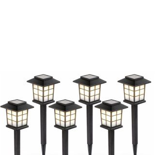 VERK GROUP Lampa Ogrodowa Solarna 6 Szt.