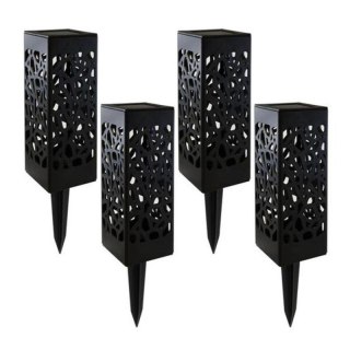 VERK GROUP Lampa Ogrodowa Solarna Ozdobna 4 Szt.