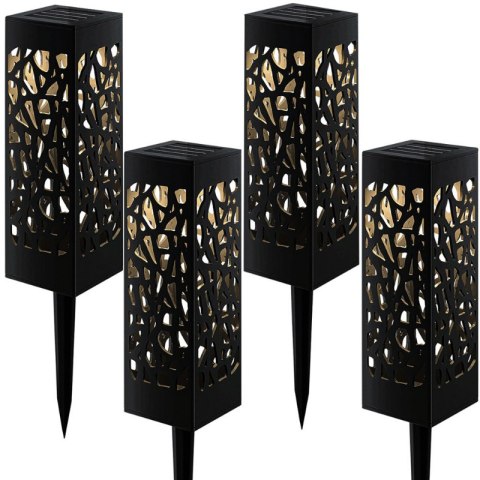 Lampa Ogrodowa Solarna Ozdobna 4 Szt.