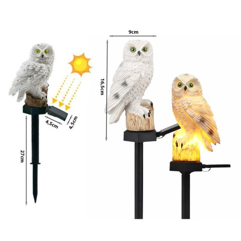 VERK GROUP Lampa ozdobna LED sowa