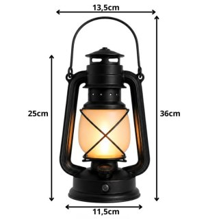 VERK GROUP Lampion retro LED do ogrodu