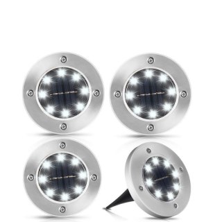 VERK GROUP Lampki Solarne Gruntowe LED 4 Szt.