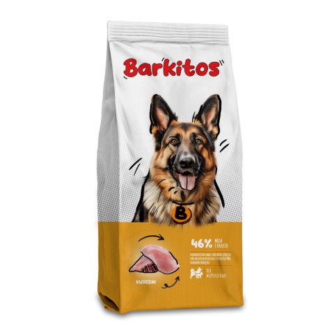 Barkitos Kurczak - pełnoporcjowa karma dla psów dorosłych 18 kg