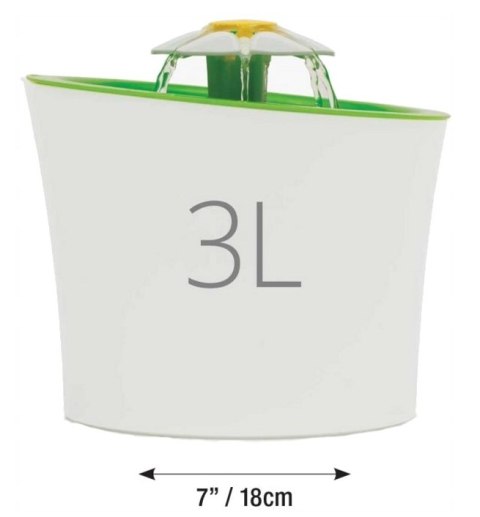 CATIT Kwiatowa Fontanna 3l