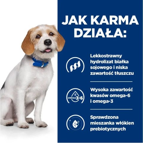 Hill's Prescription Diet z/d Food Sensitivities Low Fat — karma o obniżonej zawartości tłuszczu dla psów z nadwrażliwościami pok