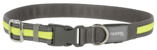 KERBL Obroża Podświetlana Light & Reflex Żółta 45-65cm