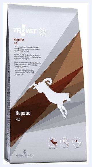 TROVET HLD Hepatic Dla Psa 12,5kg