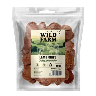 WILD FARM Chipsy Z Jagnięciny Przysmak Dla Psa 500G