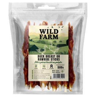 WILD FARM Filet Z Piersi Kaczki Na Patyku Przysmak Dla Psa 500G