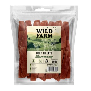 WILD FARM Filet Z Wołowiny Przysmak Dla Psa 500G