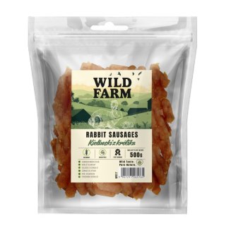 WILD FARM Kiełbaski Z Królika Przysmak Dla Psa 500G