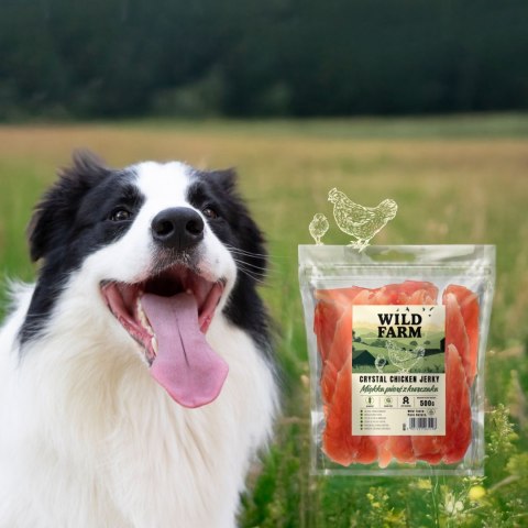 WILD FARM Miękka Pierś Z Kurczaka Przysmak Dla Psa 500G