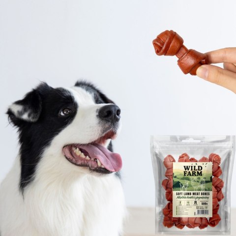 WILD FARM Miękkie Kostki Z Jagnięciny Przysmak Dla Psa 500G