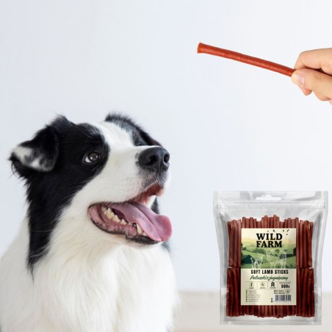 WILD FARM Paluszki Z Jagnięciny Przysmak Dla Psa 500G