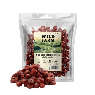 WILD FARM Rollsy Z Kaczki Przysmak Dla Psa 500G