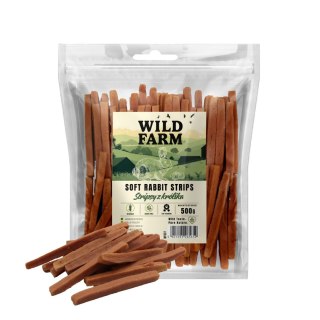 WILD FARM Stripsy Z Królika Przysmak Dla Psa 500G