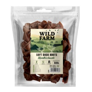 WILD FARM Węzełki Z Kaczki Przysmak Dla Psa 500G