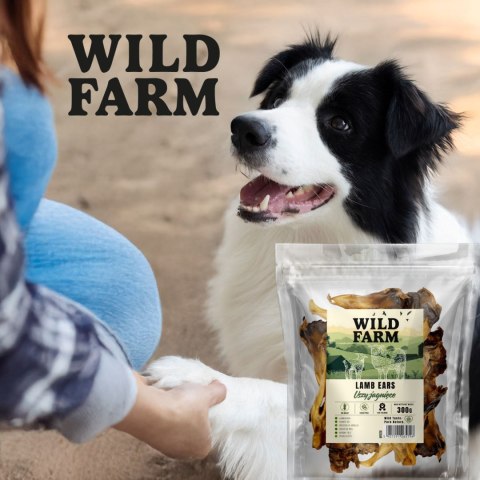 Wild Farm Uszy Jagnięce 300g Przysmak Dla Psa