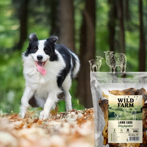 Wild Farm Uszy Jagnięce 300g Przysmak Dla Psa